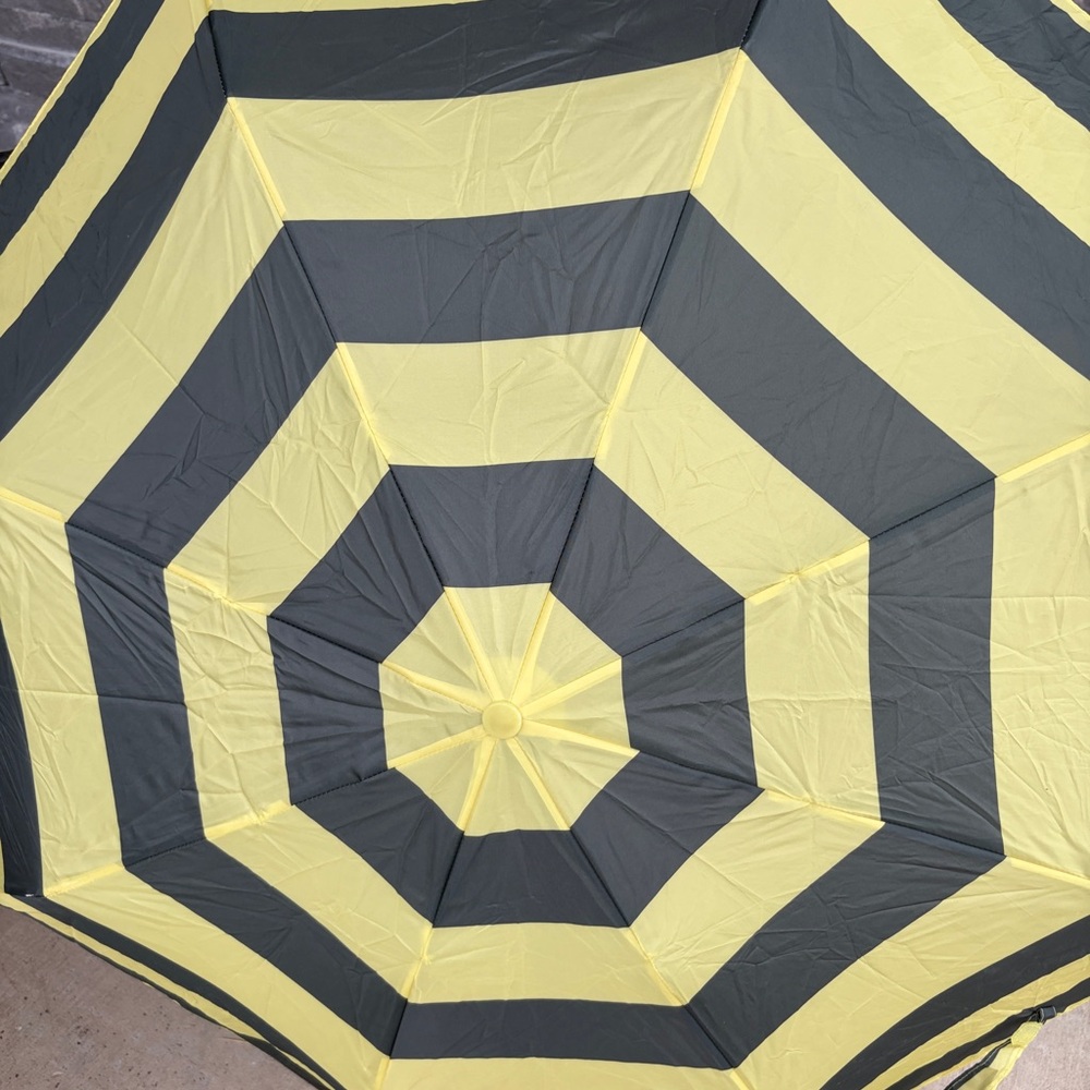IKEA Yellow and Striped Umbrella